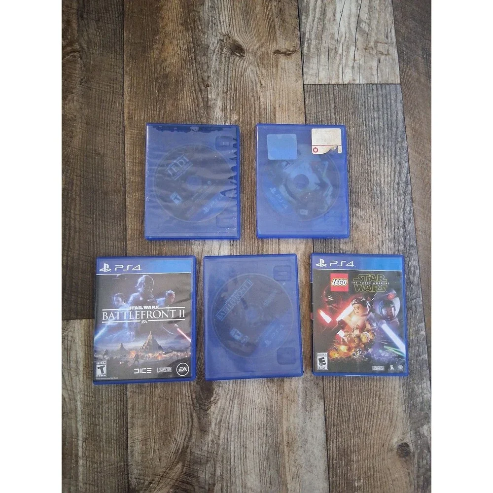 Bundle of 5 Playstation 4 Games, Star Wars/Lego Star Wars/Ark Survival Evolved